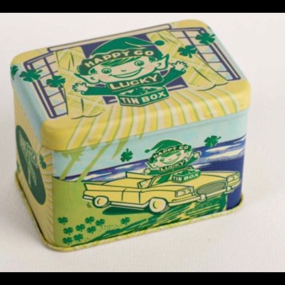 Blue Q Storage & Organization Happy Go Lucky Jr Collectible Tin Box